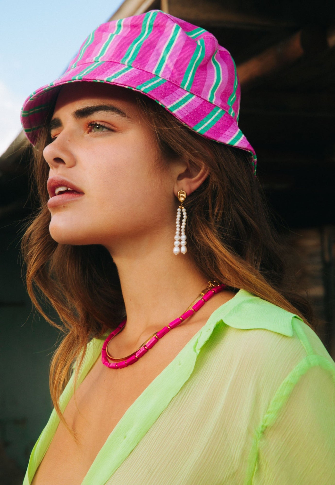 Alex Pink Necklace