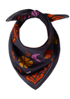 Navy Mixed Scarf
