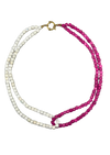 Double Pink Necklace