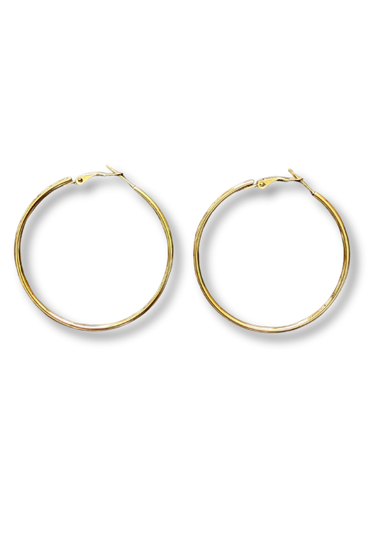 Big Thin Hoops