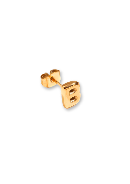 Alphabet Letter Earrings ~ 1 pc