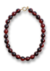 Wilma Burgundy Marble Ketting