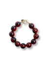 Wilma Burgundy Marble Armband