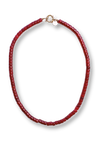 Moos Burgundy Halskette