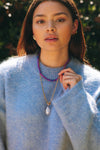 Boyfriend Necklace ~ 14K gold plated stainless steel