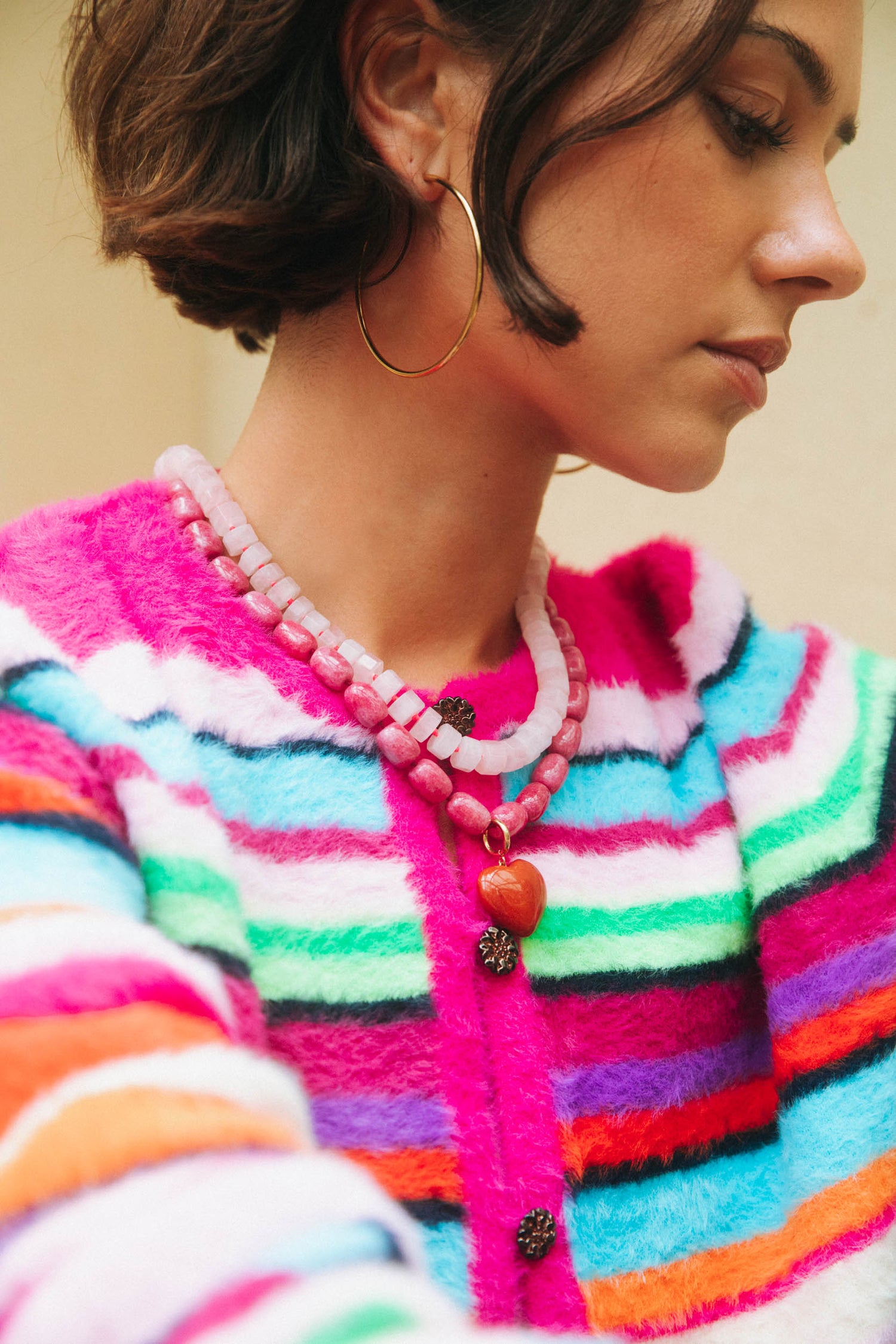 Phil Pink Necklace