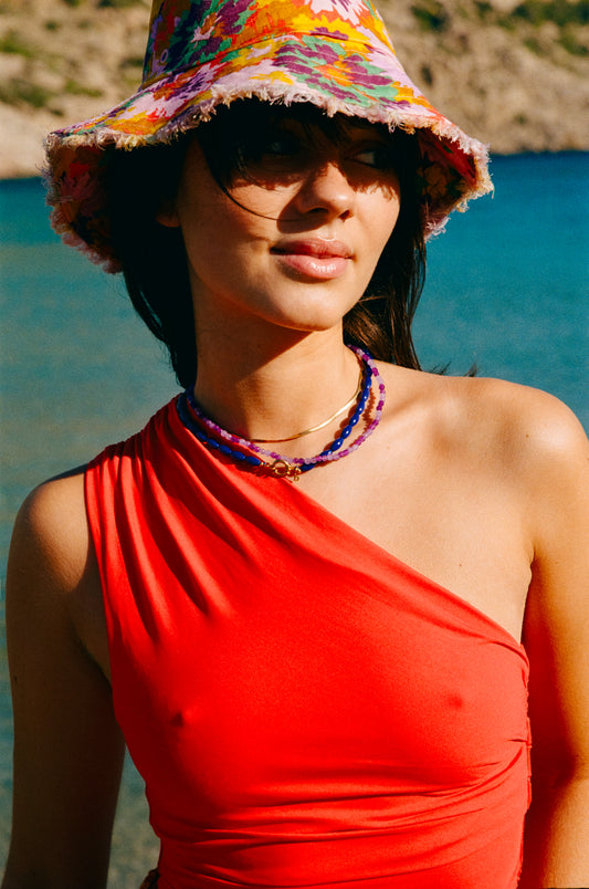 Roger Purple Necklace