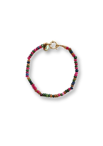 Luc Mixed Donkere Armband