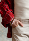 Moos Burgundy Armband