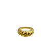 Croissant Ring - 14K stainless steel gold plated