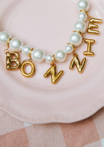 Alphabet Letter Big Pendant