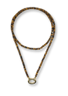 Roger Long Brown Necklace