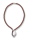 Tiger Shell Brown Necklace