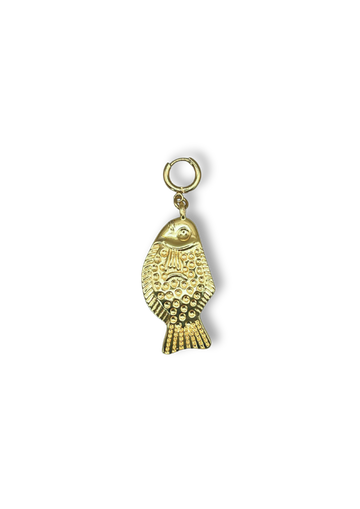 Small Fish Gold Pendant