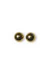 Round Gold Earring