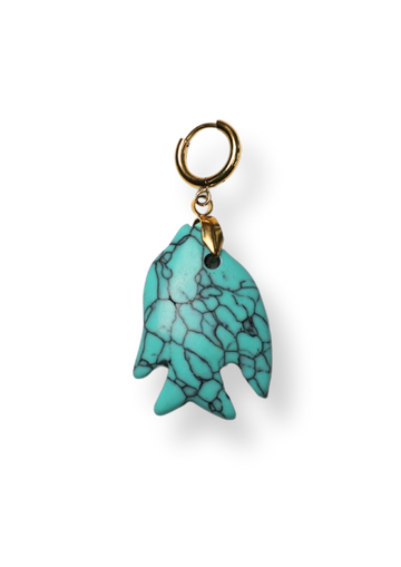 Blue Fish Pendant